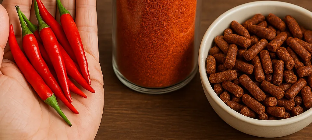 ๐ถ๏ธ What are the benefits of turning chilli powder into pellets ?