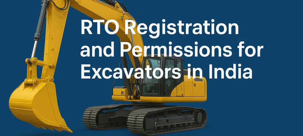Do You Need RTO and Mining Permissions to Operate Diesel or Electric Excavators in India