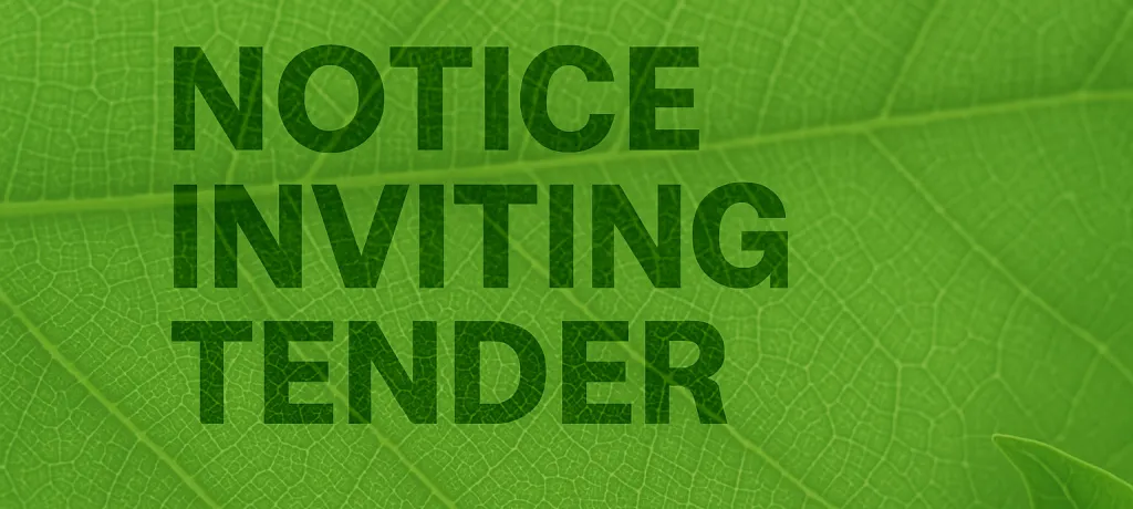 notice inviting tender