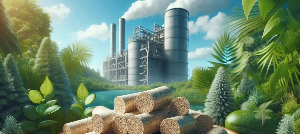 biomass pellet and volatile matter