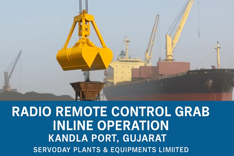 radio remote operation at kandla